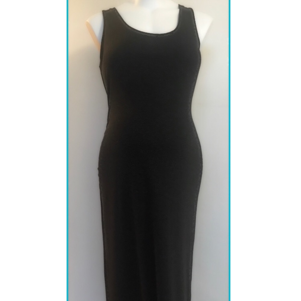 Old Navy Maternity Maxi Dress Charcoal Size M